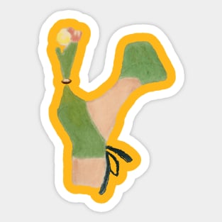 Reversible ice cream shoe Sticker